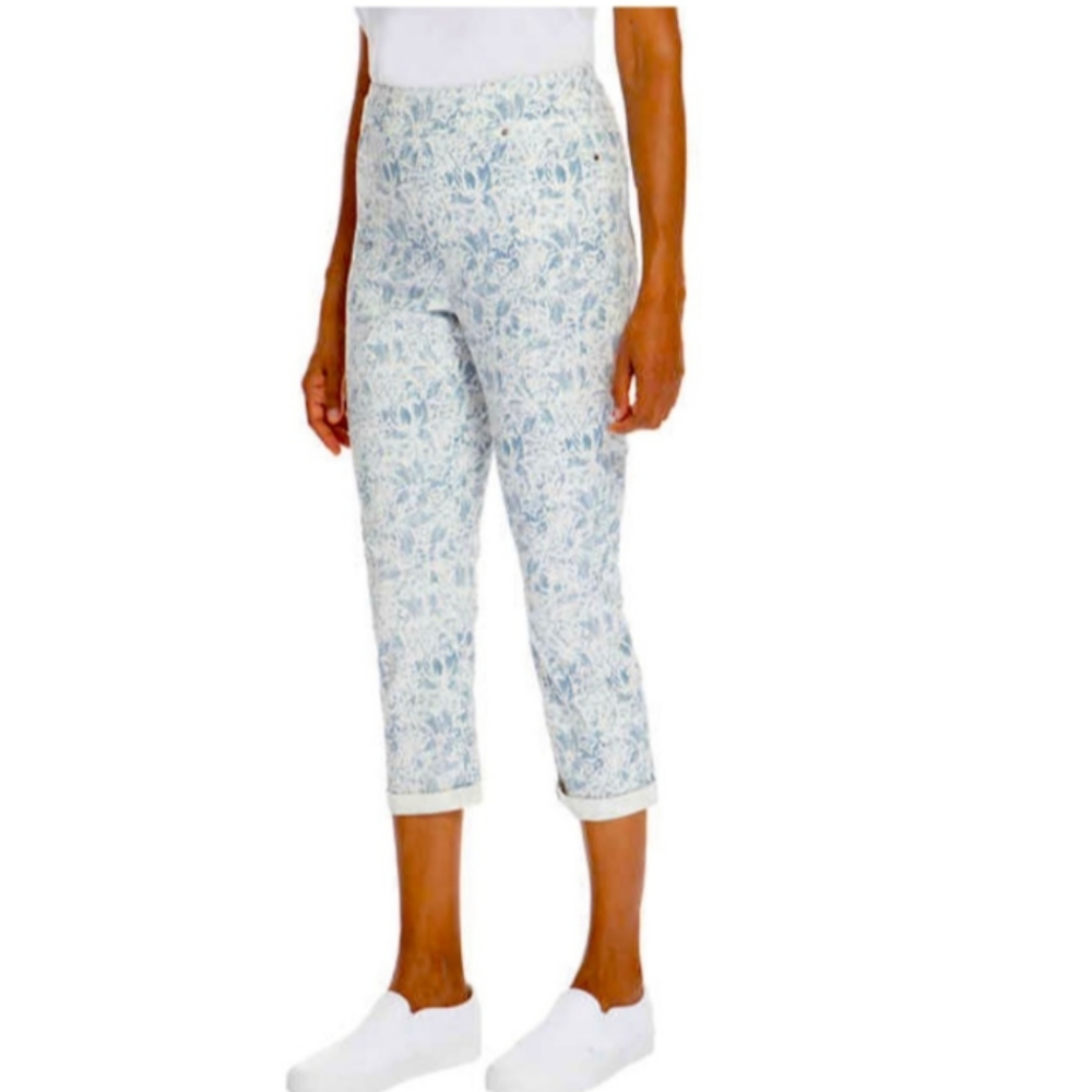*Mario serrani ladies stretch cuff capri